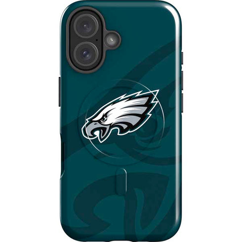 NFL Philadelphia Eagles Double Vision iPhone 16 Plus Magsafe Impact Case